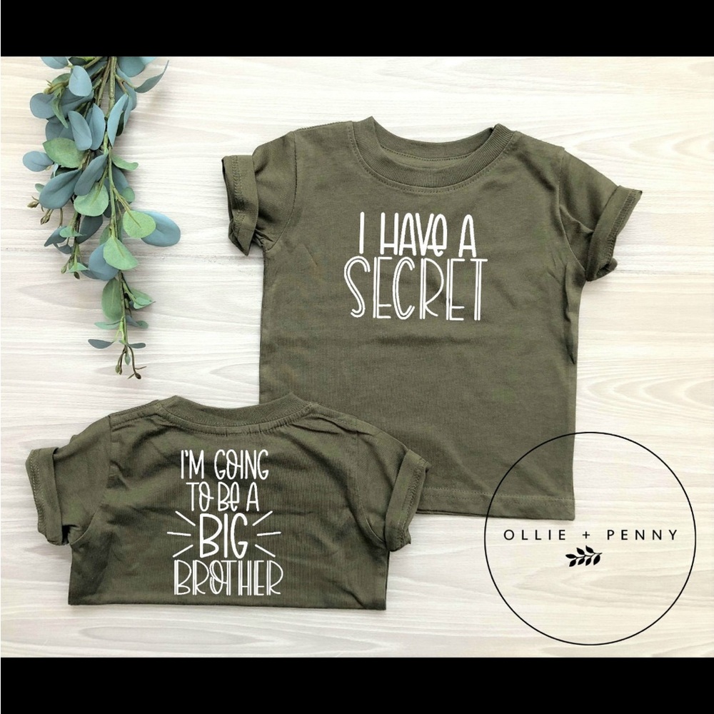 I’m Going To Be A Big Brother Surprise Onesie - 12m - Rabbit Skins